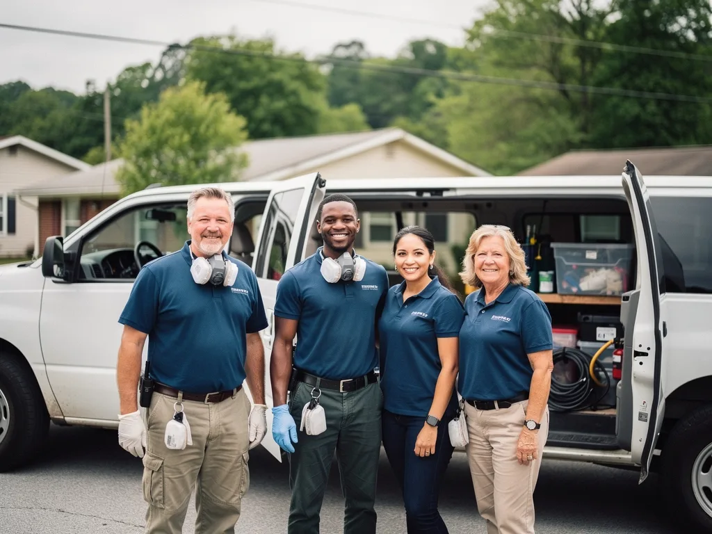 Sevierville Mold Removal Group team